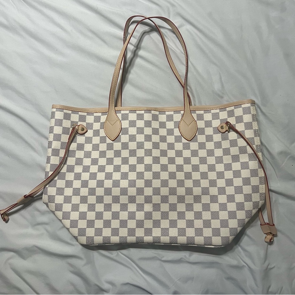Checkered Tote Bag